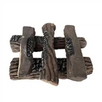 Nep vuur hout set voor gas open haard-open haard decoratie